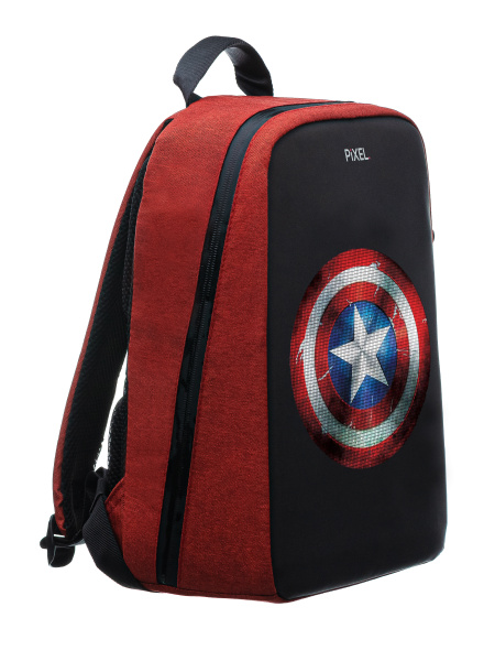 Рюкзак с дисплеем Pixel MAX 2.0 - Red Line (бордовый) - купить с ...