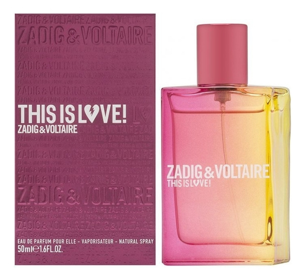 Zadig & Voltaire Parfume This Is Love! Pour Elle Вода парфюмерная 50 мл