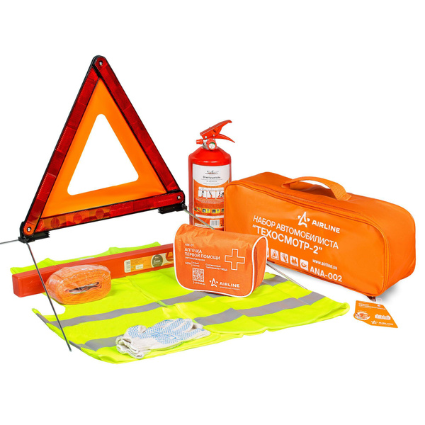 Набор автомобилиста Airline "Техосмотр-2", 6 предметов (ANA-002 ...