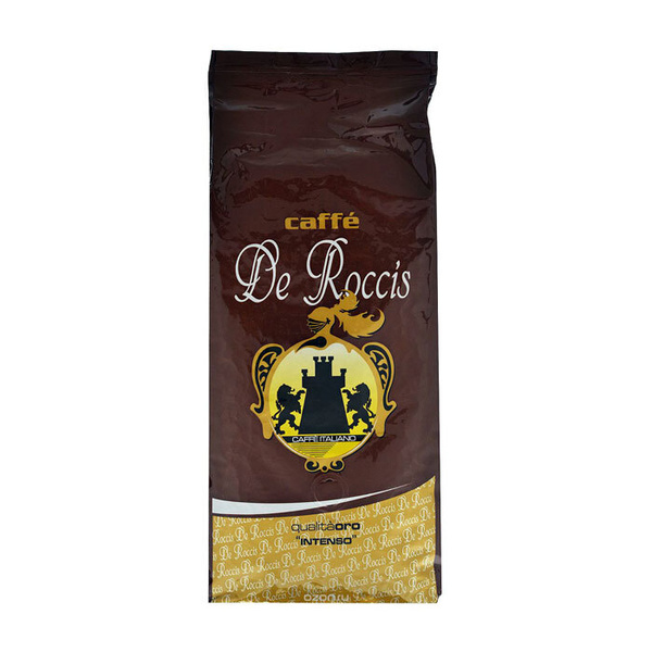 Кофе в зернах De Roccis Oro 1 кг - купить с доставкой по выгодным ценам ...