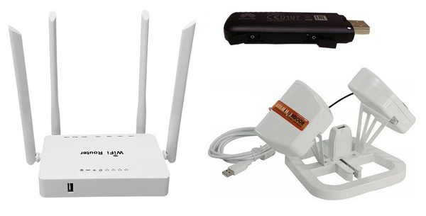 Роутер ZBT 1626 + E3372 с настольной антенной LTE MiMo Indoor домашний ...