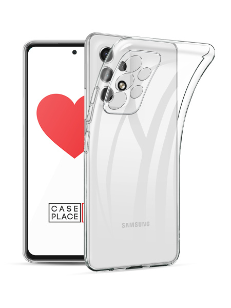 Чехол на Samsung Galaxy A53 5G / Галакси А53 5G прозрачный - купить с ...