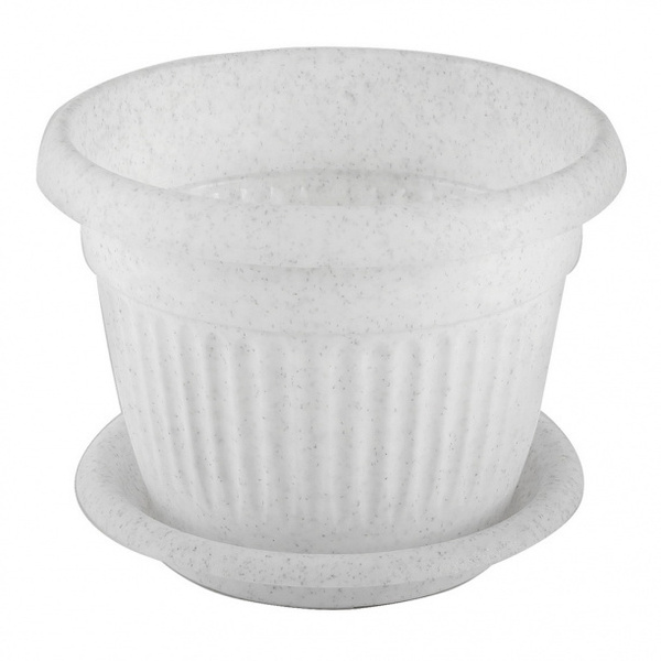 Idea Горшок для цветов, белый - купить с доставкой по выгодным ценам в ...