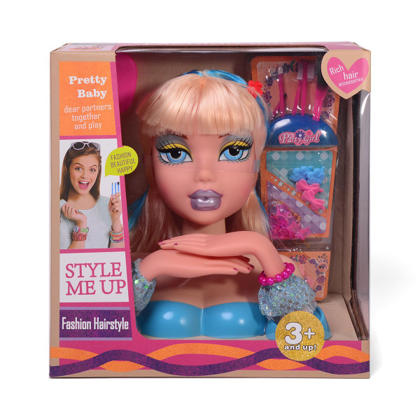 Кукла-манекен создания для причесок/Набор для моделирования причесок ...