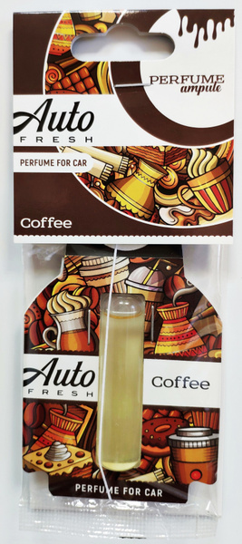 Ароматизатор воздуха жидкий "Auto Fresh" Кофе ампула подвесной 819498 ...