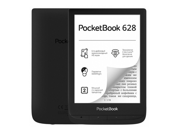Электронная книга Pocketbook 628, Монохромный - купить по низким ценам ...