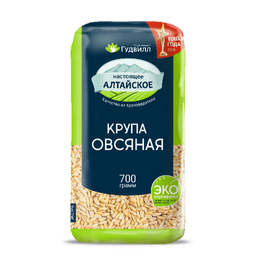 Гудвилл м/у Овсяная, недробленая, Экстра, 700 гр. - 2 шт. - купить с ...