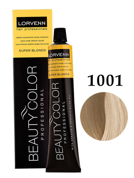 LORVENN HAIR PROFESSIONALS Крем-краска BEAUTY COLOR SUPER BLONDS для ...