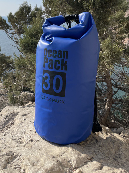 Непромокаемая водонепроницаемая герметичная сумка мешок Ocean Pack 30 ...