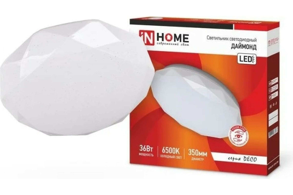 Потолочный светильникIN HOME(мощность: 36 Вт, цветность: 6500 К ...