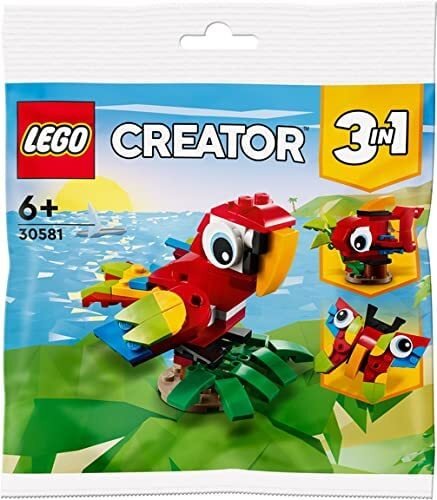 Конструктор LEGO Creator 3 в 1 Тропический попугай 30581 - купить с ...