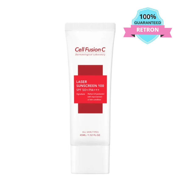Cell Fusion C Корея солнцезащитный крем Laser Sunscreen 100 SPF50+ PA ...