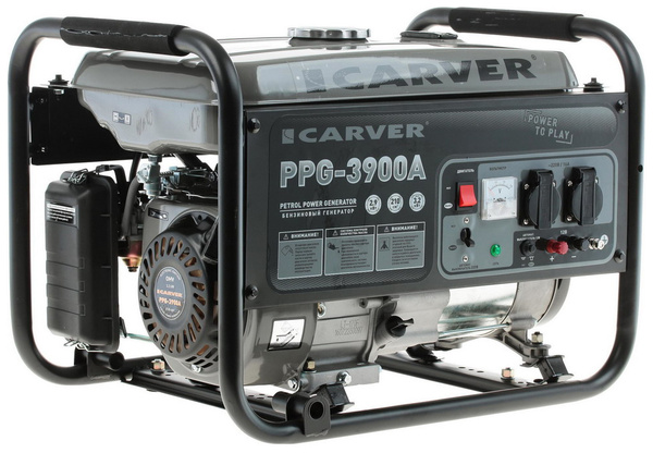 Генератор Carver PPG-3900А 3.2кВт - купить по низкой цене в интернет ...