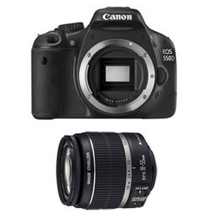 Компактный фотоаппарат Canon Фотоаппарат Eos 550D kit 18-55mm, черный ...