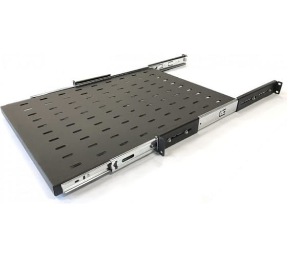 Hyperline Racks Выдвижная полка Hyperline с 19'' креплением (TSS3-600-RAL9004) купить ...