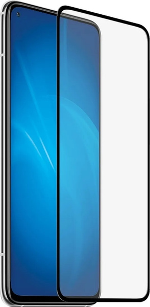 Закаленное стекло DF с черной рамкой 3D для телефона Xiaomi Mi 10/ Mi ...