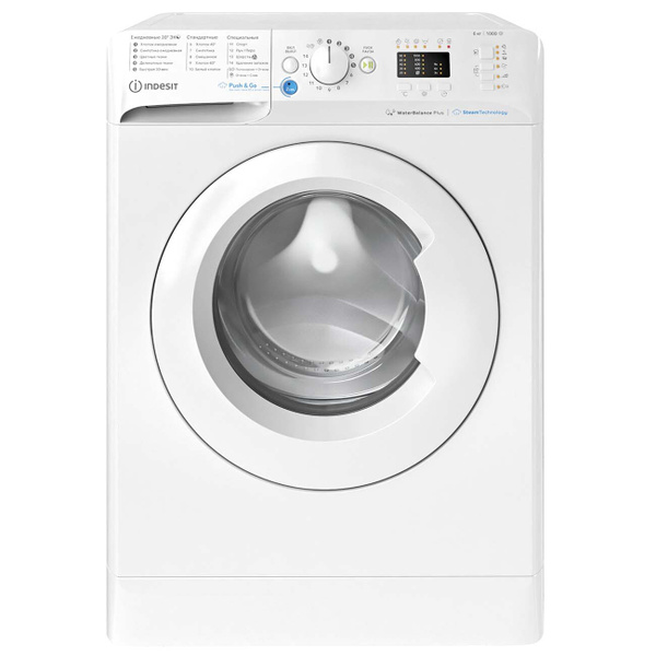 Стиральная машина Indesit BWSA 61051 WWV RU_2523 озон, белый - купить ...