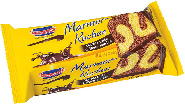 Кекс мраморный KuchenMeister, 400 г - купить с доставкой по выгодным ...