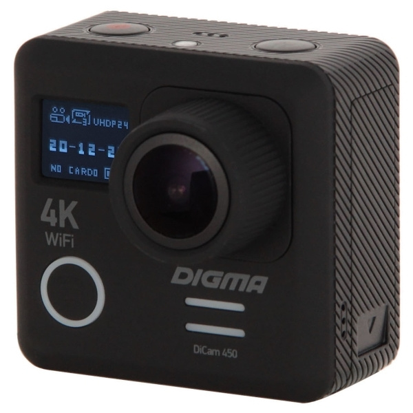 Экшн-камера Digma DiCam 450 Black купить по выгодной цене в интернет ...