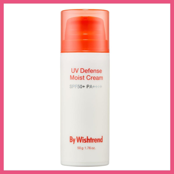 Увлажняющий солнцезащитный крем для лица By Wishtrend UV Defense Moist ...