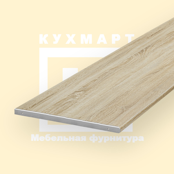 Столешница для кухни Скиф 1200х600x26мм с торцевыми планками. Цвет ...