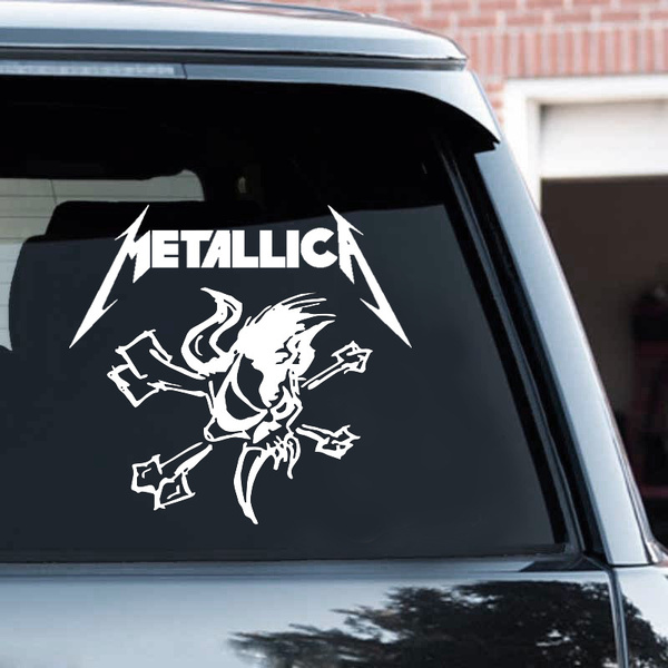 Metallica наклейка на авто череп Металлика - купить по выгодным ценам в ...