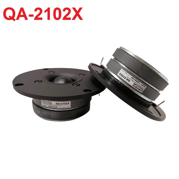 Kasuntest Сабвуфер QA-2102X, 4 дюйма, черный мембранный твитер, динамик ...