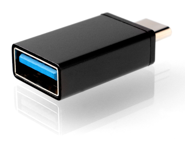 Переходник USB Cablexpert A-USB3-CMAF-01, USB Type-C/USB 3.0 F, черный ...