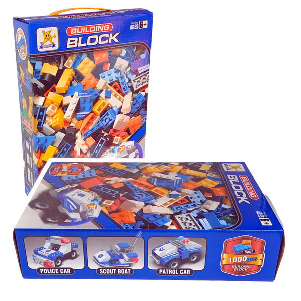 Развивающий конструктор для мальчиков "Building Blocks Полицейская ...