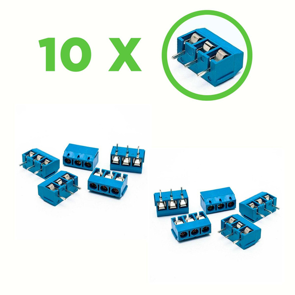 Клемма винтовая KF301-3P - купить с доставкой по выгодным ценам в ...