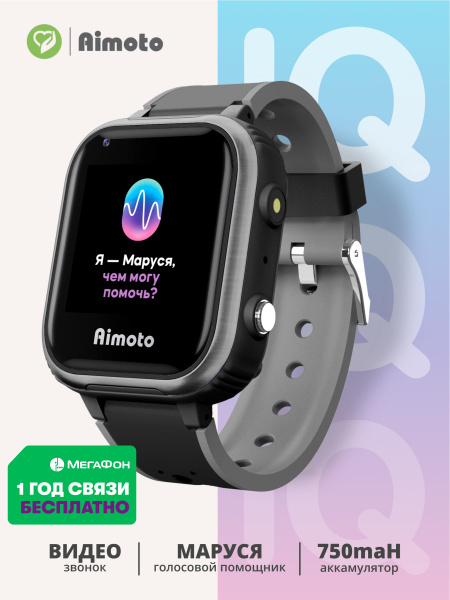 Купить смарт-часы Aimoto Часы IQ, экран 1.44" - купить по низким ценам ...