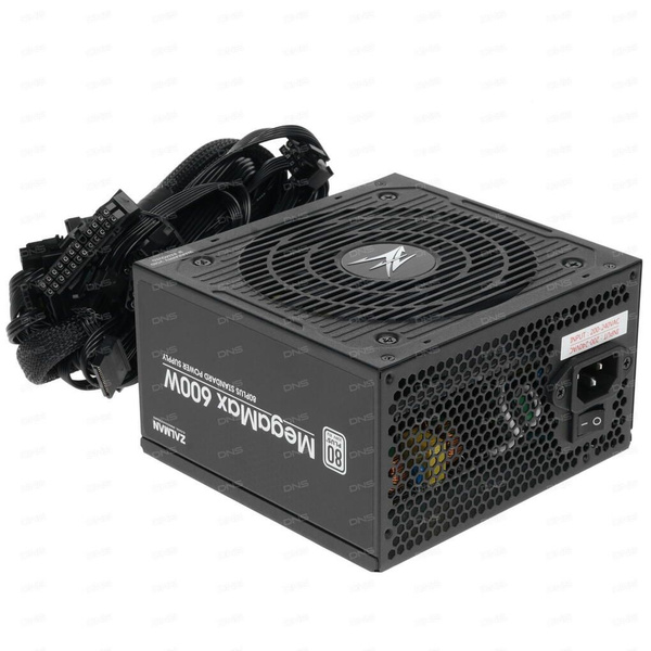 Блок питания zm600 схема Блок питания ZALMAN MegaMax (TXll) (ZM600-TXII) черный - 600 Вт, 80+, EPS12V, AP