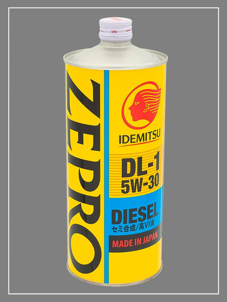 Масло моторное IDEMITSU ZEPRO DIESEL DL-1 5W-30 Полусинтетическое ...