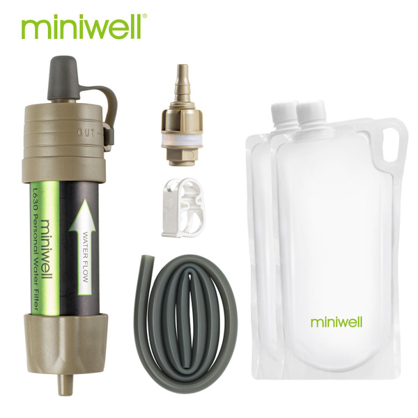 Фильтр Miniwell 630 / туристический походный фильтр для выживания ...