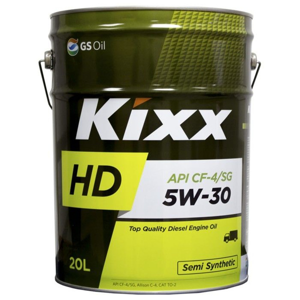 Масло моторное Kixx 5W-30 Полусинтетическое - купить в интернет ...