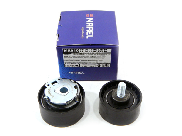 Ролики натяжной и опорный ремня ГРМ Lada Vesta, X-ray, Granta 16кл ...