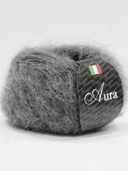 Пряжа SEAM Aura Сеам Аура 10шт*25г*225м 70% сури альпака 30% полиамид ...