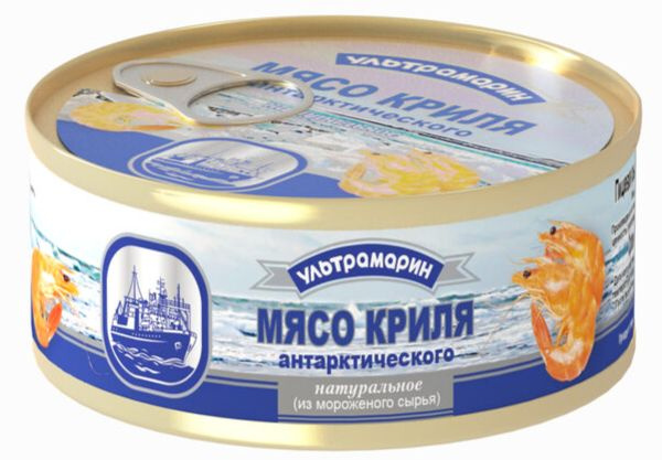 "Ультрамарин" Паштет из мяса криля Антарктический 105гр.*4шт. - купить ...