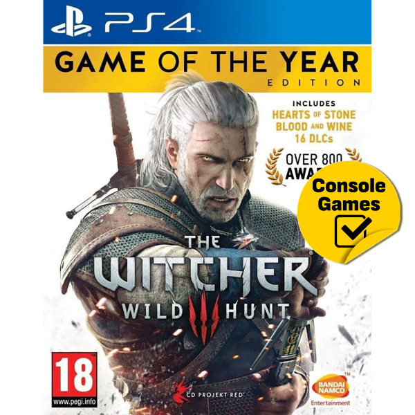 Игра PS4 Witcher 3 GOTY (Ведьмак 3: Дикая Охота года) (не обновляется ...