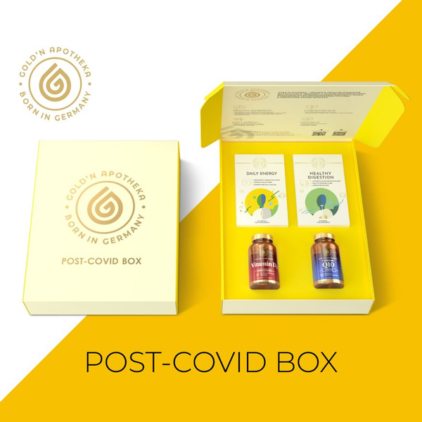 Post-Covid Box - набор БАДов для иммунитета GOLDN APOTHEKA (ГОЛДН ...