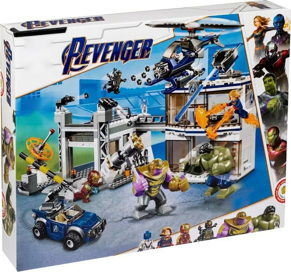 Конструктор Битва на базе Мстителей, 752 детали - купить с доставкой по ...