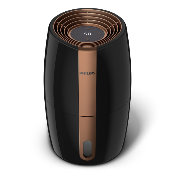 Philips Увлажнитель воздуха Series 2000 HU2718/10, черный, медь ...