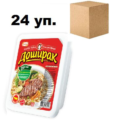 Лапша Доширак Говядина (90 г) x 24 упаковки - купить с доставкой по ...