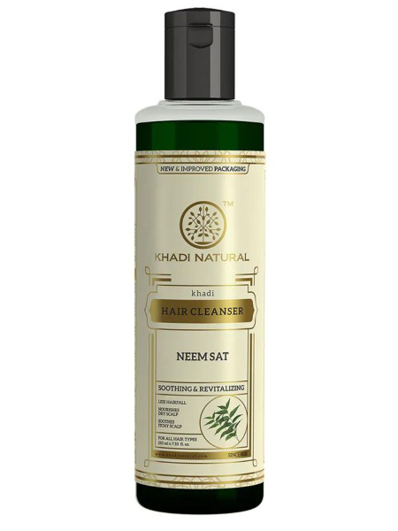 Khadi Natural Шампунь НИМ для восстановления и роста волос, 210 мл ...