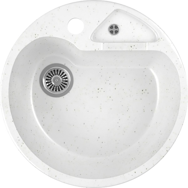 Кухонная мойка врезная GreenStone GRS-08K-331 белый - купить с ...