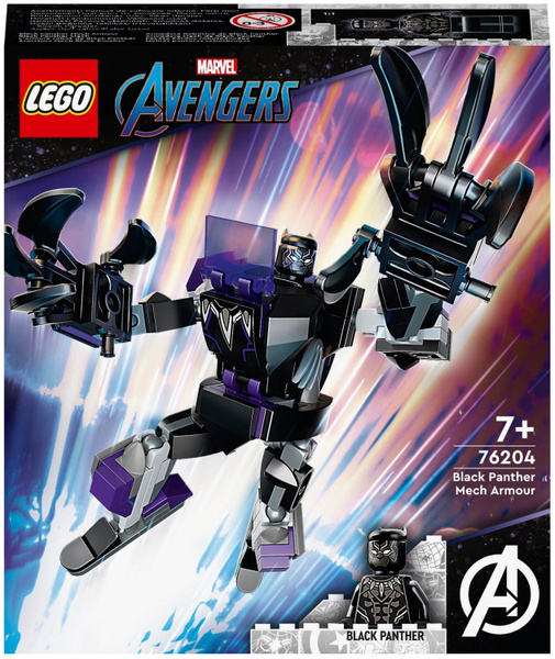 Конструктор Lego Super Heroes 76204 Черная Пантера: робот - купить с ...