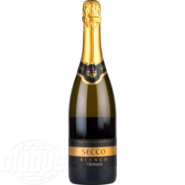 Шампанское безалкогольное Rimuss Secco белое полусухое, Швейцария, 0,75 ...