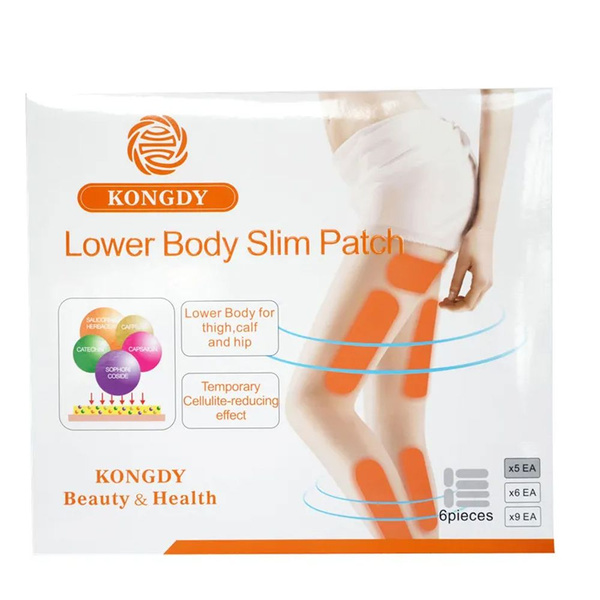 Kongdy Пластыри для похудения и сжигания жира на ногах Slim Patch (5x6 ...