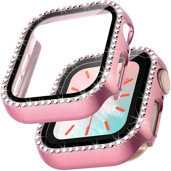Защитный пластиковый чехол (кейс) Apple Watch Series 7 8 (Эпл Вотч) 45 ...