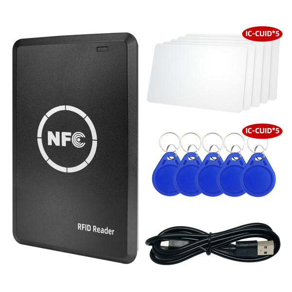 Дубликатор RFID NFC 13.56 мГц, декодер карт-ключей лифта для контроля ...
